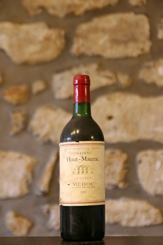 Haut Médoc, Médoc,rouge,Château Haut Maurac 1987