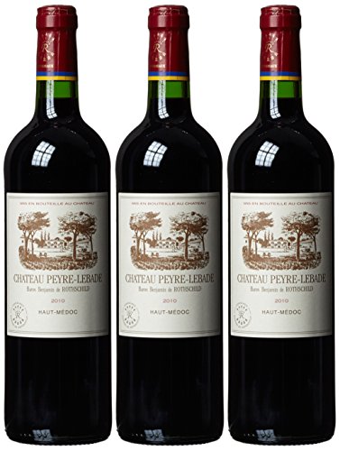 Domaines Benjamin de Rothschild Château Peyre Lebade Haut Medóc A.C 2010/2012  (3 x 0.75 l)